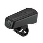 AXA DWN Koplamp 70 Lux USB-C Oplaadbaar Zwart