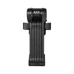AXA Fold Ultra Vouwslot 90 cm 8 mm Gehard Staal Zwart