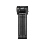 AXA Fold Ultra Vouwslot 90 cm 8 mm Gehard Staal Zwart