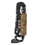 AXA Absolute Kettingslot 150 cm Ø 5 mm Auto-Click Zwart