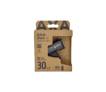 AXA DWN Koplamp 30 Lux LED USB-C Oplaadbaar Zwart