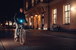 AXA DWN Koplamp 30 Lux LED USB-C Oplaadbaar Zwart
