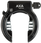 AXA Set Solid Plus Ringslot + Linq City Ketting 100/7 Zwart