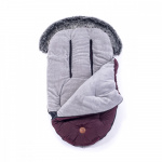 Baby Monsters voetenzak Everest 51 x 105 cm polyester bordeaux