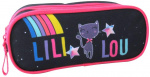 Bagtrotter etui Lili Lou junior 23 x 7 x 10 cm polyester zwart Bagtrotter etui Lili Lou junior 23 x 7 x 10 cm polyester zwart