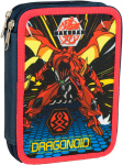 Bakugan etui Dragonoid 4 x 15 x 18 cm rood/donkerblauw 27-delig Bakugan etui Dragonoid 4 x 15 x 18 cm rood/donkerblauw 27-delig