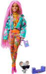 Barbie tienerpop Extra vlechtjes roze 17-delig Barbie tienerpop Extra vlechtjes roze 17-delig