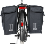 Basil spacer for double panniers black - 70178