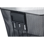 Basil Bilbao Bicycle basket with KlickFix incl. handlebar stem holder Black