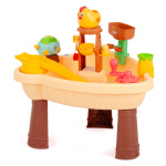 Beach Toys Sand and Water Table with Accessories 29-piece