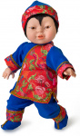 Berjuan babypop Friends of The World 38 cm meisjes rood/blauw Berjuan babypop Friends of The World 38 cm meisjes rood/blauw