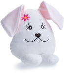 Berjuan knuffelpop junior pluche 24 cm wit Berjuan knuffelpop junior pluche 24 cm wit