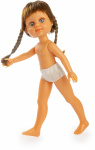 Berjuan tienerpop My Girl vlechten 35 cm naturel/bruin Berjuan tienerpop My Girl vlechten 35 cm naturel/bruin