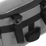 Bike Carbon Wasserabweisende Lenkertasche mit Schulter-Lenkerhalterung 5L Grau