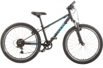 Bike Fun the Beast 24 Inch Boys 6SP Rim Brakes Matte black/Turquoise