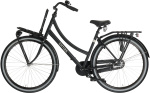 Bimas Transporter 1.0 28 Inch Dames Terugtraprem Matzwart