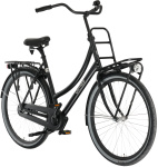 Bimas Transporter 1.0 28 Inch Dames Terugtraprem Matzwart