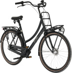 Bimas Transporter 3.3 28 Inch Dames 3V Rollerbrake Matzwart