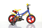 Dino Brandweerman Sam 12 Inch Boys Fixed Gear Blue