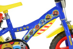 Dino Brandweerman Sam 12 Inch Boys Fixed Gear Blue