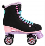 Chaya rolschaatsen Melrose dames polyurethaan zwart/roze mt 42 Chaya rolschaatsen Melrose dames polyurethaan zwart/roze mt 42