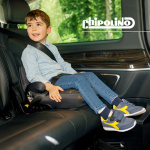 Chipolino Safy Zitverhoger i-Size 125-150 cm Isofix Obsidian Zwart