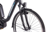 Chrisson E-Cassiopea 28 Inch 50 cm Women 7SP Rim Brakes Matte black