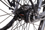 Chrisson E-Cassiopea 28 Inch 50 cm Women 7SP Rim Brakes Silver grey