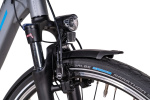 Chrisson E-Cassiopea 28 Inch 50 cm Women 7SP Rim Brakes Silver grey