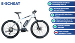 Chrisson E-Scheat 27.5 Inch 48 cm Men 9SP Hydraulic Disc Brake White