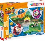 Clementoni legpuzzel Maxi Top Wing vliegrace 24 stukjes Clementoni legpuzzel Maxi Top Wing vliegrace 24 stukjes