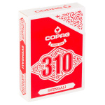 Copag goochelset Gaff 6,3 x 8,8 cm karton rood/wit 58-delig Copag goochelset Gaff 6,3 x 8,8 cm karton rood/wit 58-delig
