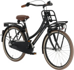 Cortina U4 Transport Mini 24 Zoll 42,5 cm Mädchen 3G Rücktrittbremse Mattschwarz