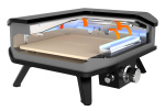 Cozze Gas pizzaoven 17'' met pizzasteen 8kW zwart/grijs
