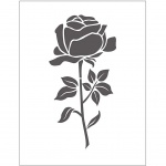 Creotime embossingfolder 11 x 14 cm roos Creotime embossingfolder 11 x 14 cm roos