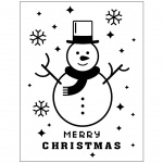 Creotime embossingfolder 11 x 14 cm sneeuwpop Creotime embossingfolder 11 x 14 cm sneeuwpop