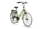 Crown New York 28 Inch Dames 7V V-Brakes Groen