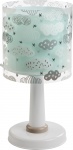 Dalber tafellamp Clouds junior 15 x 30 cm E14 40W turquoise Dalber tafellamp Clouds junior 15 x 30 cm E14 40W turquoise