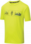 Dare 2B T-shirt Rightful junior polyester lime
