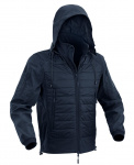 Defcon 5 outdoorjas Soft-Shell heren nylon/polyester blauw
