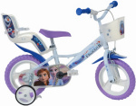 Dino Meisjesfietsen Frozen II 12 Inch 20 cm Meisjes Doortrapper Wit/Paars Dino Meisjesfietsen Frozen II 12 Inch 20 cm Meisjes Doortrapper Wit/Paars