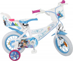 Disney Meisjesfietsen Frozen 12 Inch 21 cm Meisjes Knijprem Wit/Blauw Disney Meisjesfietsen Frozen 12 Inch 21 cm Meisjes Knijprem Wit/Blauw