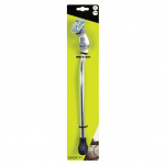 Dresco standard single 16 - 28 inch metal chrome/black