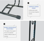 Edge Storage Stand L-Stand For 1 Bike Black