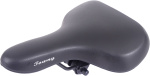 Edge Towny Bike Saddle with Memory Foam Black