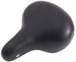 Edge Urban Bicycle Saddle Waterproof 26 x 22 cm Black