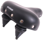 Edge Urban Bicycle Saddle Waterproof 26 x 22 cm Black