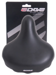 Edge Urban Bicycle Saddle Waterproof 26 x 22 cm Black