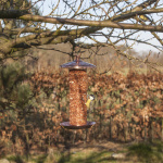 Esschert Design notensilo vogels 30,5 cm staal koper