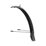 Eurofender Lampo Front fender 28 Inch 58 mm Black